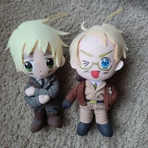 APH Hetalia America & England Britain Anime Plush